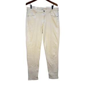 High-Rise Straight Leg Natural Jeans NWT 16T